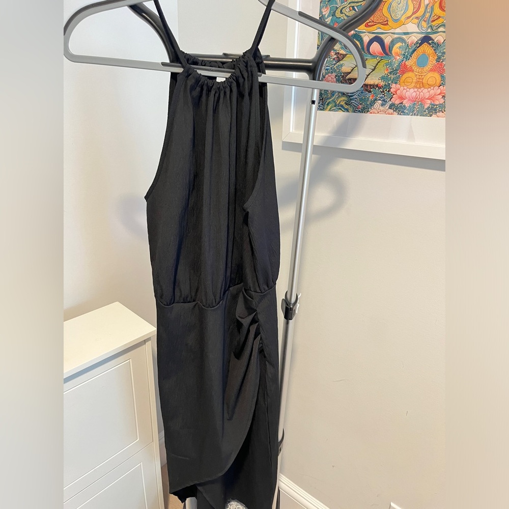 Small Black halter summer dress
